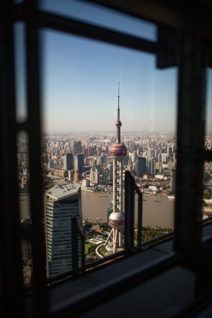 pexels photo 2598622 2598622 A breathtaking view of Shanghai's skyline featuring the Oriental Pearl TV Tower.
